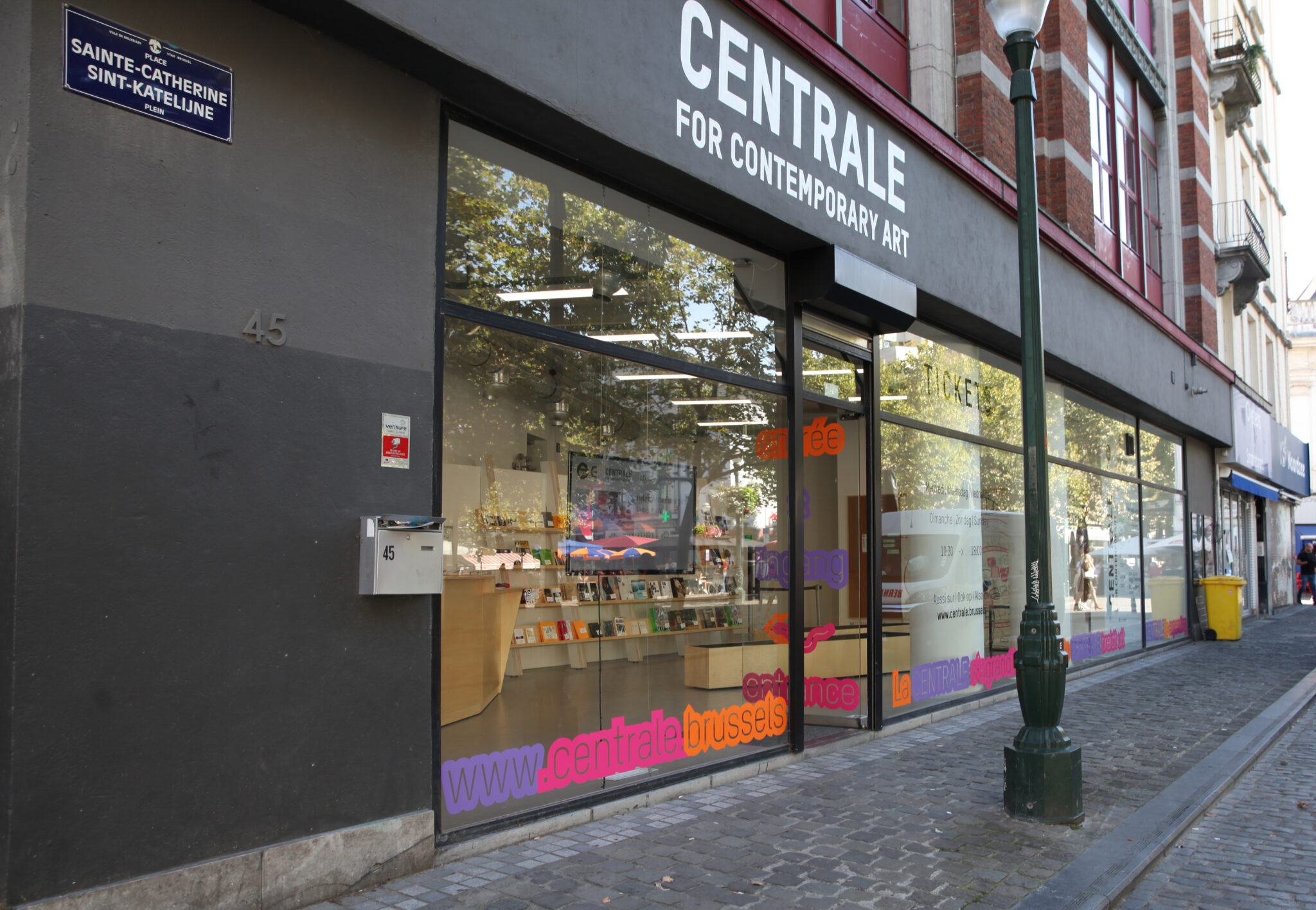 CENTRALE for contemporary art Centre d'art contemporain Bruxelles ( HP 2020) CENTRALE for